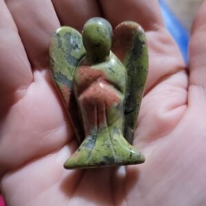 Unakite Crystal Angel
